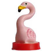Scherzkondom „Pink Flamingo“ Handbemalt, Naturkautschuklatex (1 Stück) 1 St