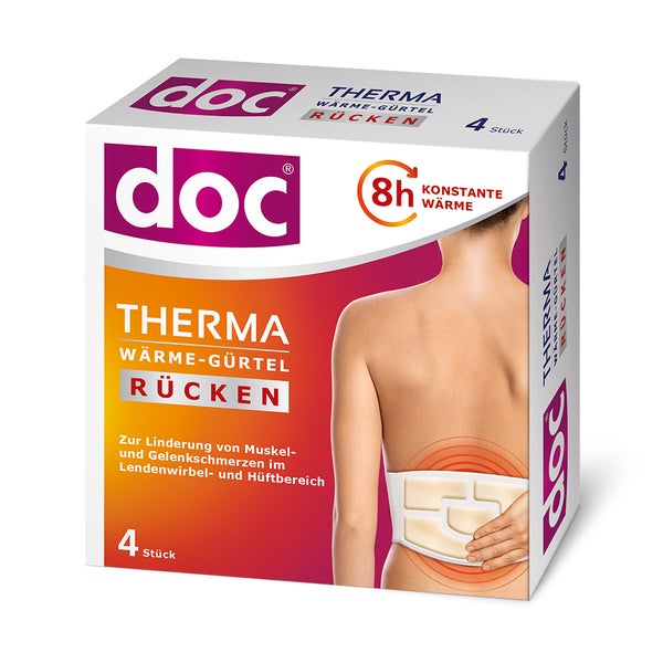 doc Therma Wärme-Gürtel Rücken 4 St