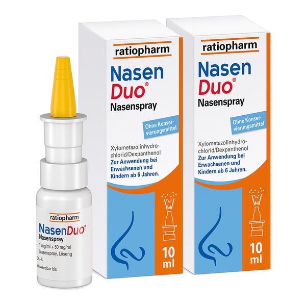 NasenDuo Nasenspray Spar-Angebot 2X10 ml