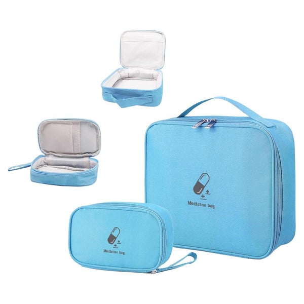 Medikamententasche Set Groß & Klein Wasserdicht Reiseapothek 1 St