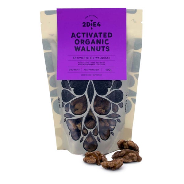 2DiE4 Live Foods: Aktivierte Bio Walnüsse 100 g