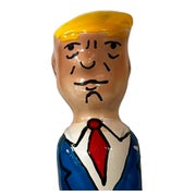 „Grumpy President“ handbemalt, witzig, einzigartig, perfekt (1 Stück) 1 St