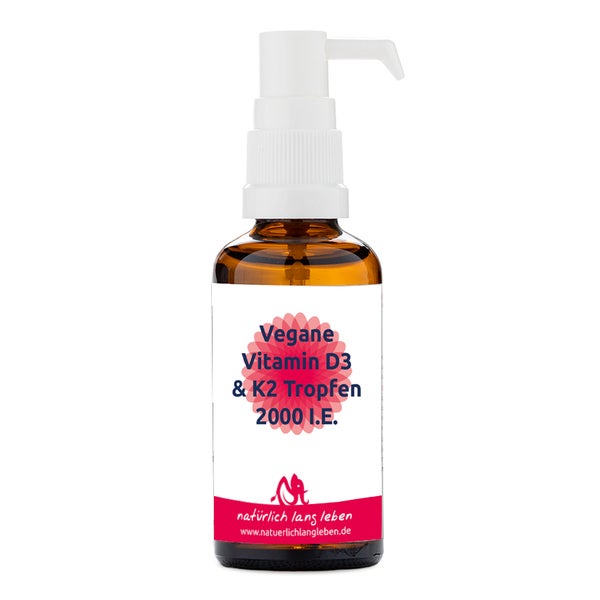 Vegane Vitamin D3 & K2 50 ml