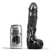 All Black - Realistischer dunkler Dildo