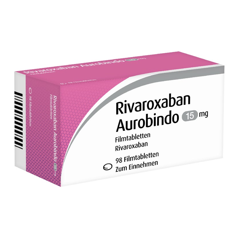 Rivaroxaban Aurobindo 15 Mg Filmtabletten 98 St Kaufen Mit E Rezept 