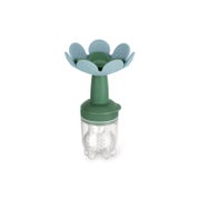 Blumenförmiger Fruchtsauger und Gefrierhülle Set - Himmelblau 1 St