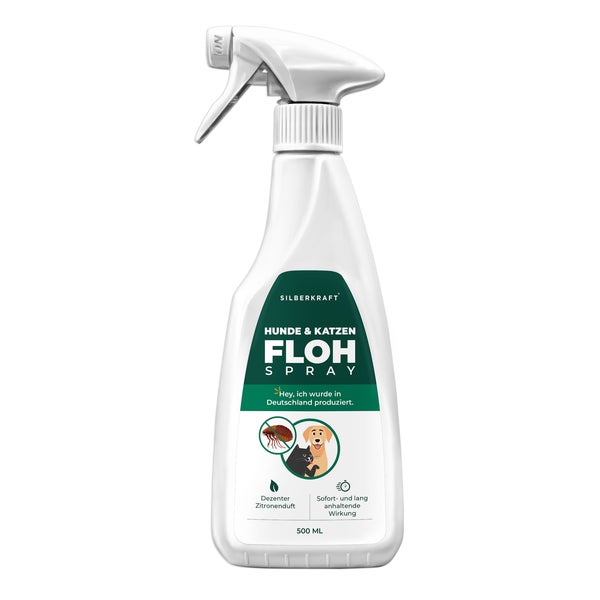 Silberkraft Flohspray Hunde & Katzen 500 ml