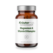 Produktabbildung: Kräutermax Magnesium mit Vitamin B Komplex Kapseln 60 St