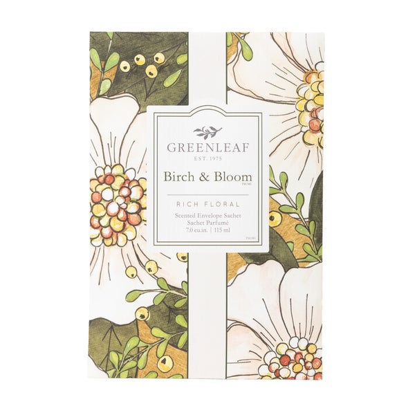 Greenleaf  Duft Sachets large Birch & Bloom aus parfümierter Tonerde 115 ml