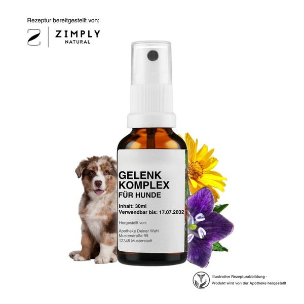 ZIMPLY NATURAL für Hunde, Hüftprobleme/ Gelenkprobleme Fläschchen ml