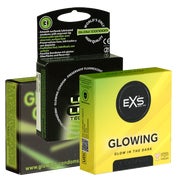Glow Mix Nr.2 – 3x3 Leuchtkondome für mehr Fun (9 Kondome) 9 St