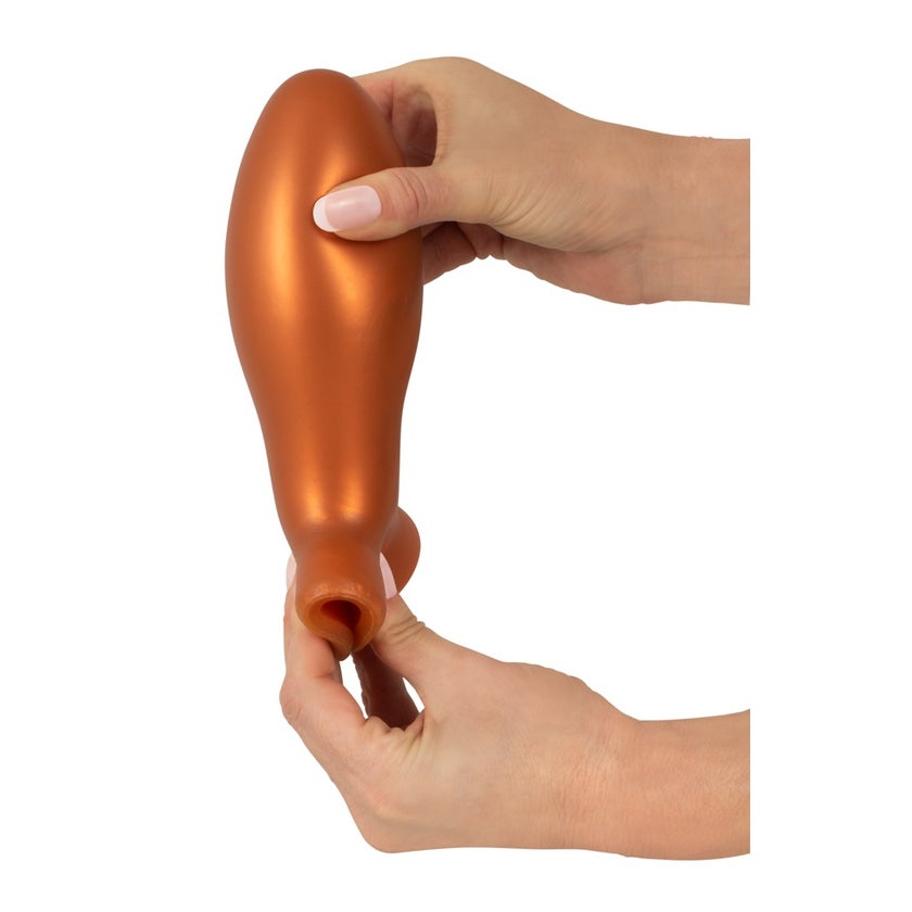 ANOS - XXL-Analplug mit Saugfu fr intensives Dehntraining gnstig kaufen  | medpex