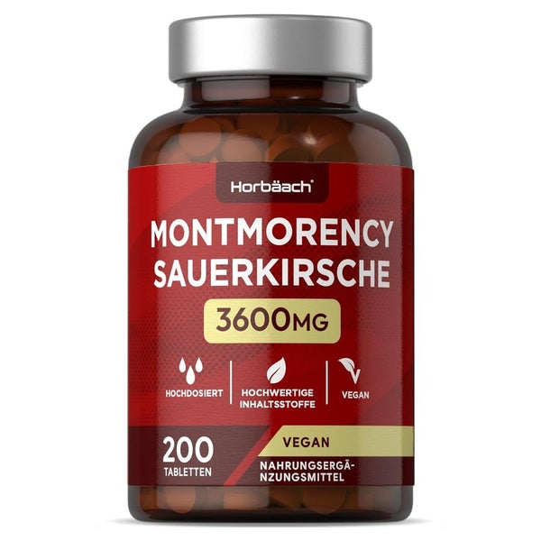 Horbaach Montmorency Sauerkirsche Tabletten 200 St