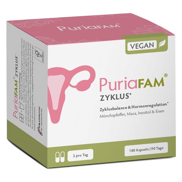 PuriaFAM Zyklus – 180 Kapseln 180 St