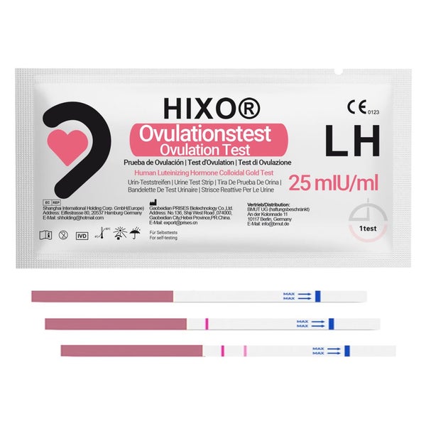 HIXO Ovulationstests Streifen LH 25miu/ml 50 St