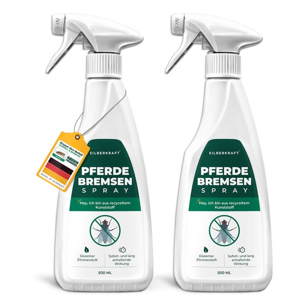 Silberkraft Bremsen-Spray Pferde 2 x 500 ml 1000 ml