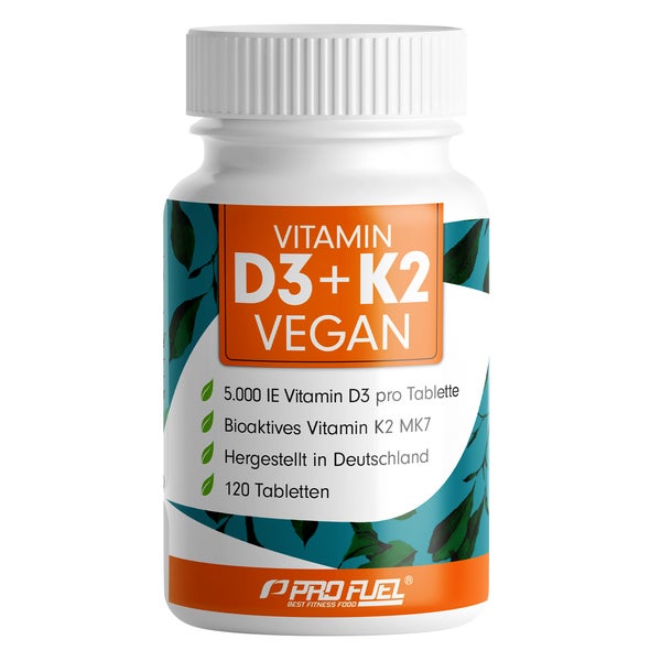 ProFuel - VITAMIN D3 + K2 Tabletten 120 St