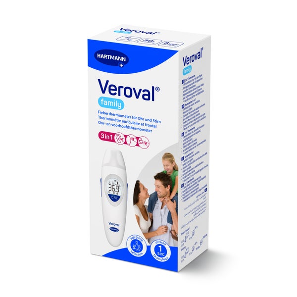 Veroval Family 3in1 Infrarot-fieberthermometer 1 St