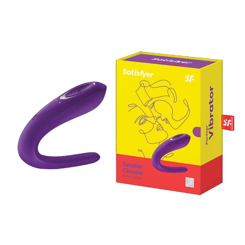 Satisfyer - Satisfyer Partner Double Classic Purple 1 St günstig kaufen