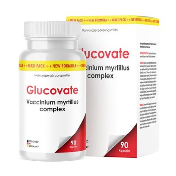 Glucovate Kapseln | Gleichgewicht | Vitamine & Mineralien 90 St