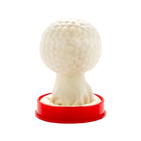 Handbemaltes Scherzkondom «Golfball» –  handbemalt, latex (1 Stück) 1 St