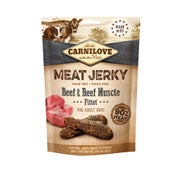 CARNILOVE Meat Jerky Beef & Beef Muscle fillet Rindfleischbar 0,1 kg