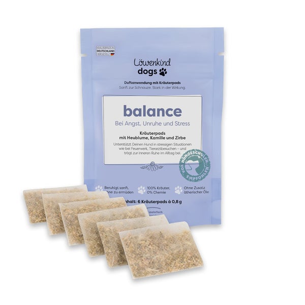 Balances Kräuterpads | bei unruhigen Hunden 6 St