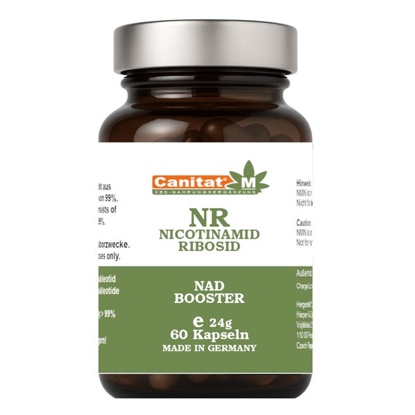 NR Kapseln | 250mg | Nicotinamid-Ribosid | NAD+ Booster 60 St