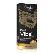 «Dual Vibe» – Stimulierendes Intimgel mit Pina-Colada-Aroma (0.015 l) 15 ml