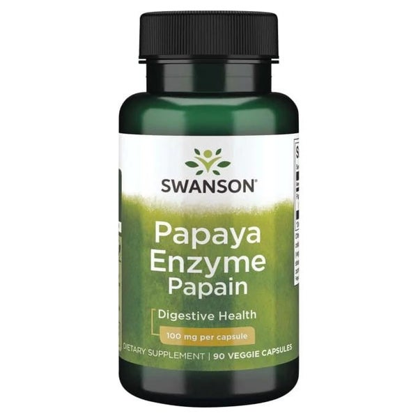 Papaya Enzym Papain 100 mg, Kapseln 90 St