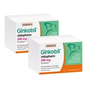 Ginkobil® ratiopharm 240 mg Doppelpack 2X120 St