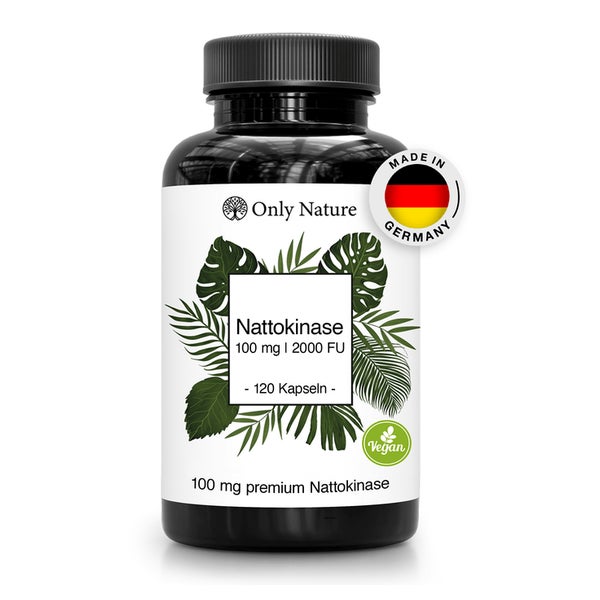 Only Nature Nattokinase 100 mg – 120 Kapseln 120 St