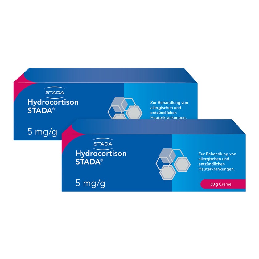 HYDROCORTISON STADA 5 MG/G Doppelpack 2X30 g