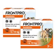 Produktabbildung: FRONTPRO Hund 28mg S >4-10 KG 2X3 St