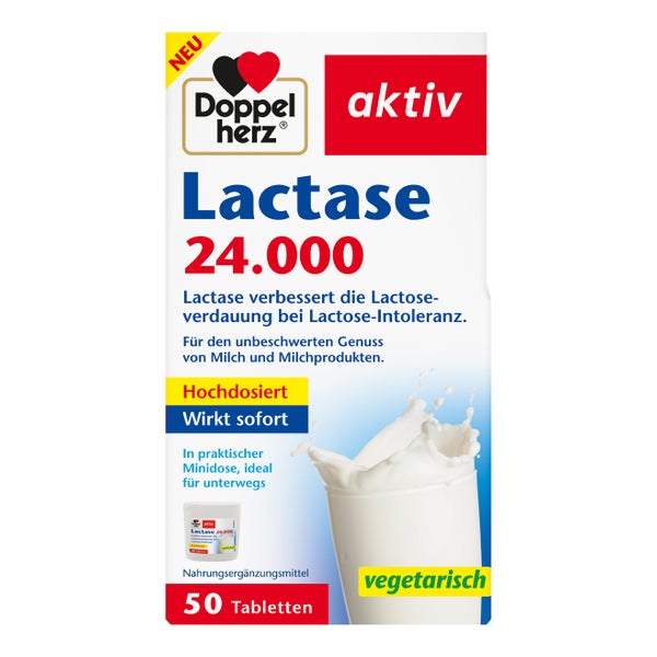 Doppelherz Lactase 24.000 Tabletten 50 St