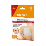Lifemed Wärmepflaster, 9,5 cm x 13 cm, weiß, 3er Pack 16 St