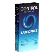 Produktabbildung: Latex Free - 5 ultradünne latexfreie Kondome 58mm, 0,028mm (5 Kondome) 5 St