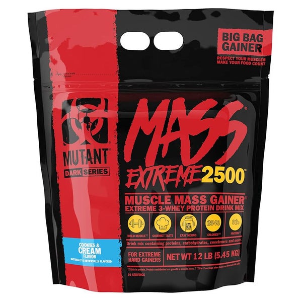 Mutant Mass XXXTREME 2500 Vanilla Ice Cream