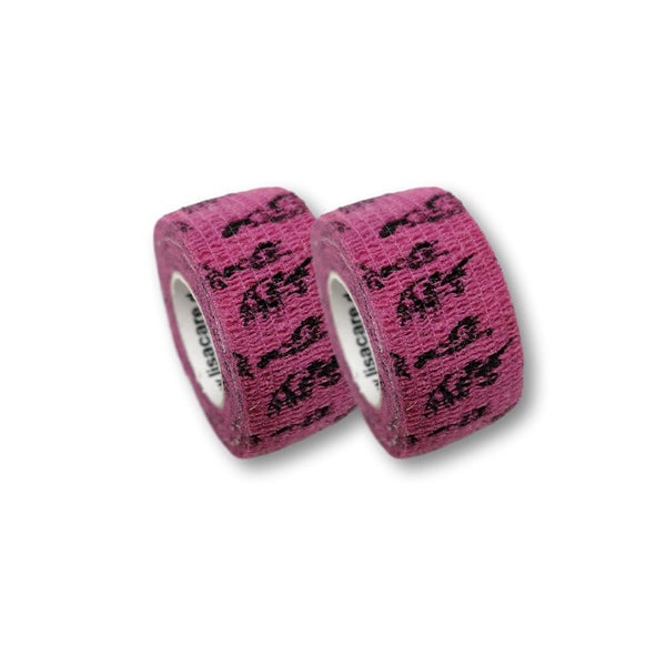 LisaCare Fingerpflaster 2,5cm x 4,5m - 2er Einhorn Rosa 2 St