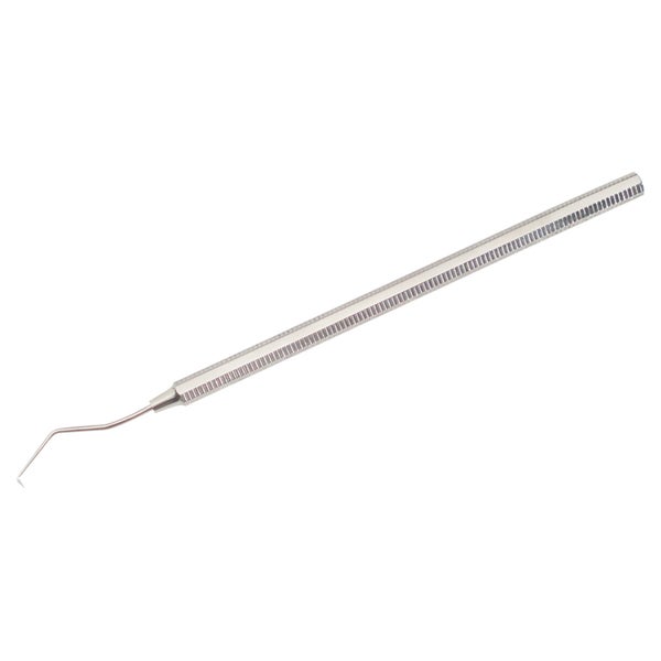 Sonde schräge, gebogene, feine Spitze 15 cm Edelstahl 1 St