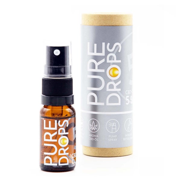 PURE  DROPS CBD-ÖL 5%  Vollspektrum aus Österreich 10 ml