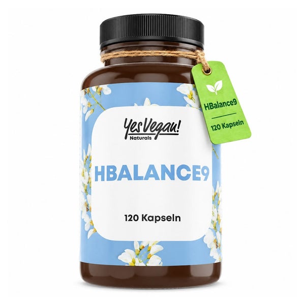 Milchsäurebakterien Kapseln HBalance9 mit Ballaststoffen 120 St
