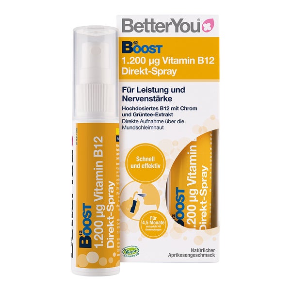 BetterYou Vitamin B12 1200 μg Direkt-Spray 25 ml