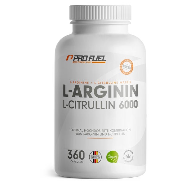 ProFuel - L-Arginin + L-Citrullin-Malat Kapseln 360 St