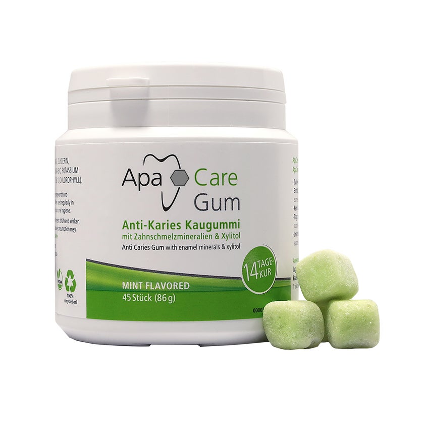 Apacare Gum Anti-karies Kaugummi 45 St