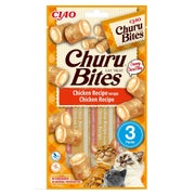 INABA Churu Bites Chicken wraps 3x10g Hühnerwraps für Katzen 0,03 kg