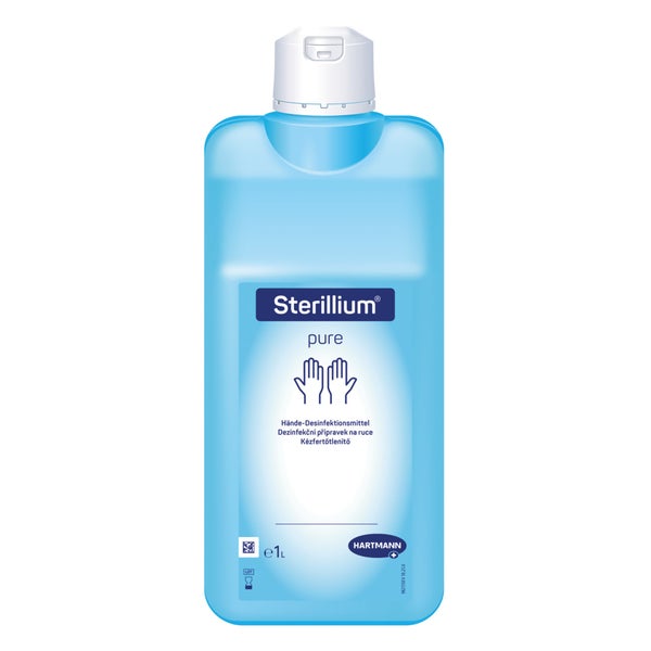 Bode Sterillium® pure Händedesinfektion, farbstoff- und parfümfrei, ECARF-zertifiziert - 1000 ml – Flasche 1000.0 ml