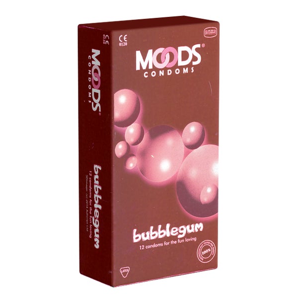 «Bubblegum» 12 Stück, 53 mm, Bubblegum-Aroma, rosa (12 Kondome) 12 St