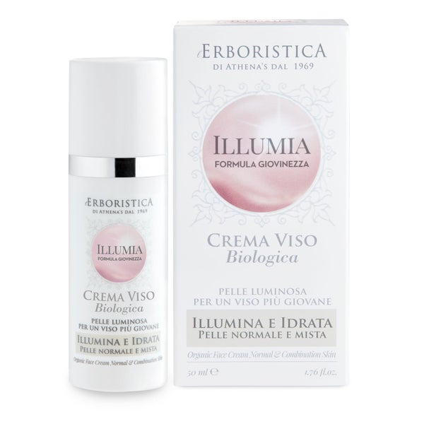 L'Erboristica Bio Gesichtscreme Tagescreme für Normale-und Mischhaut 50 ml