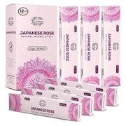 Räucherstäbchen 12 Stück 15 g organisch Aromatherapie Rose 1 St